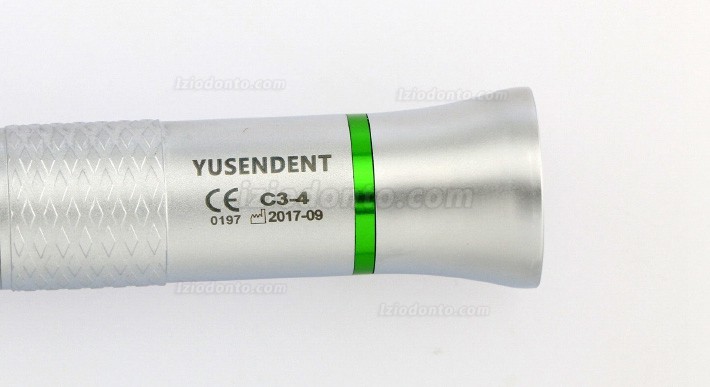 YUSENDENT® COXO CX235C3-4 Contra Angulo Redutor 4:1 Peça de mão Alta Rotação Odontológica 