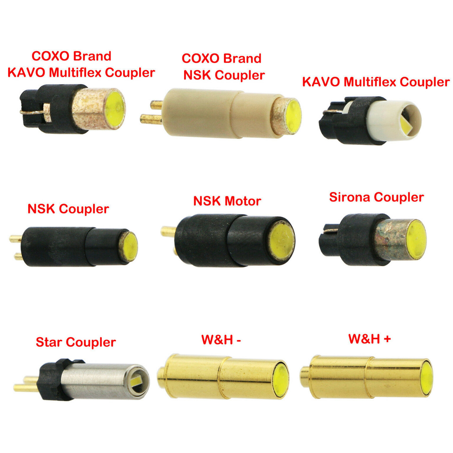 Lâmpada LED de reposição Para Compatível com Kavo NSK W&H COXO Bien Air Acoplamento Rápido