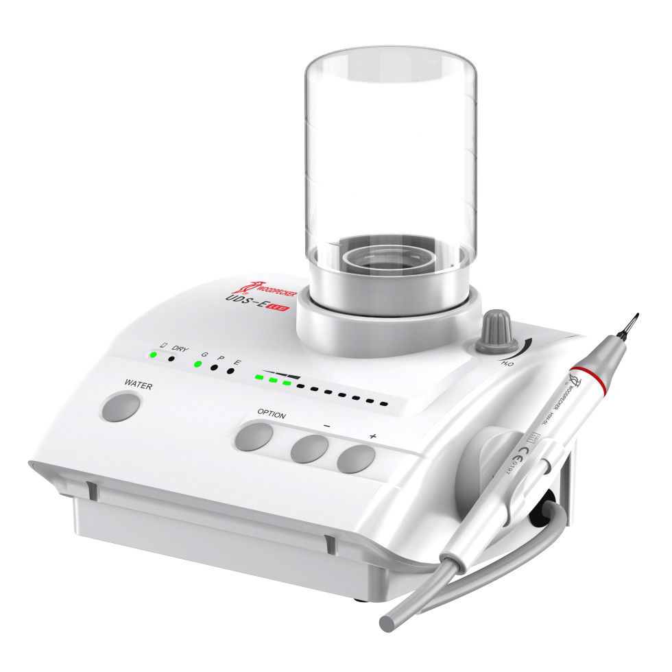 Woodpecker® UDS-E Ultrassom Odontológico Scaler com Luz LED & Reservatório Compatível com EMS