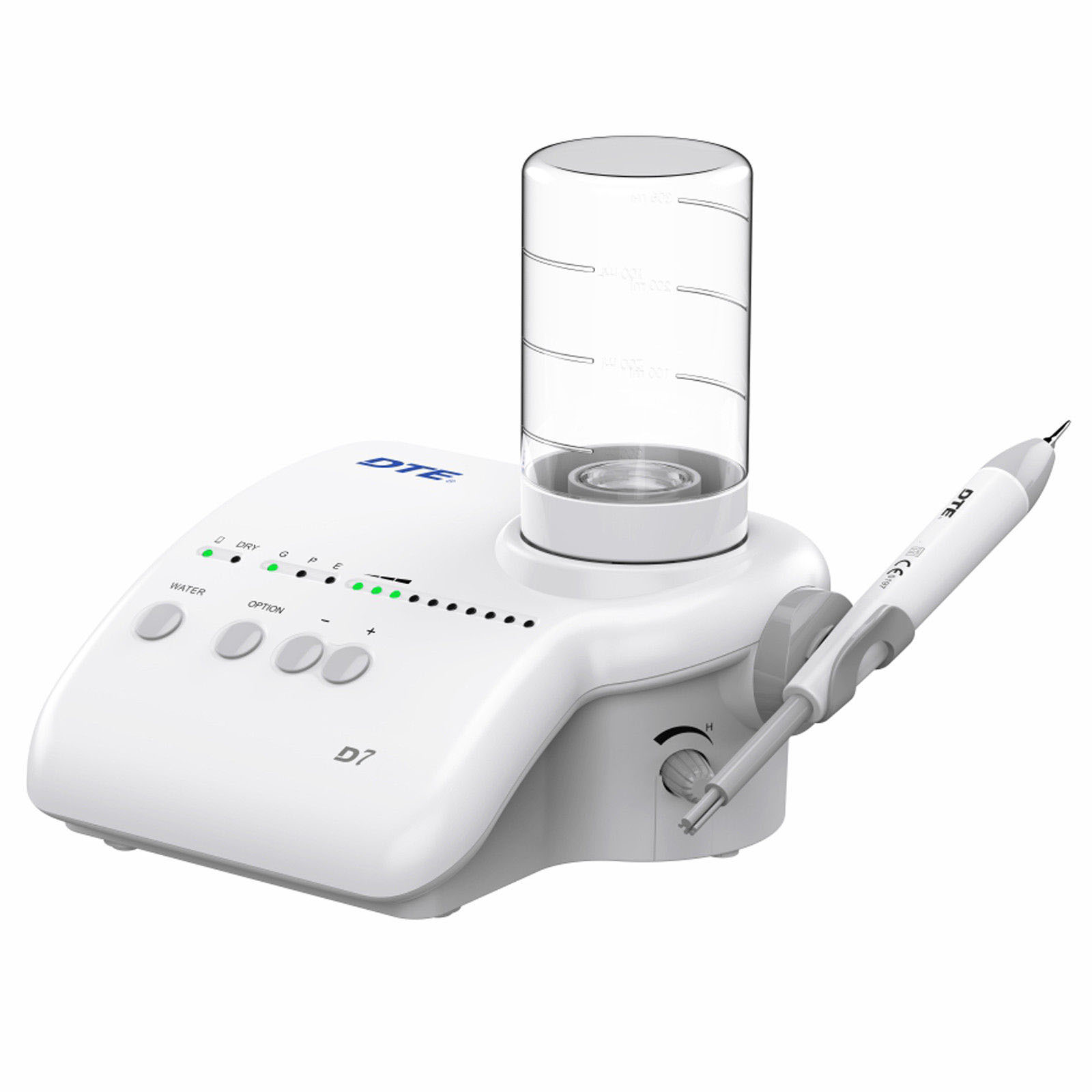 Woodpecker® DTE D7 Ultrassom Odontológico Scaler com & Reservatório Compatível com SATELEC