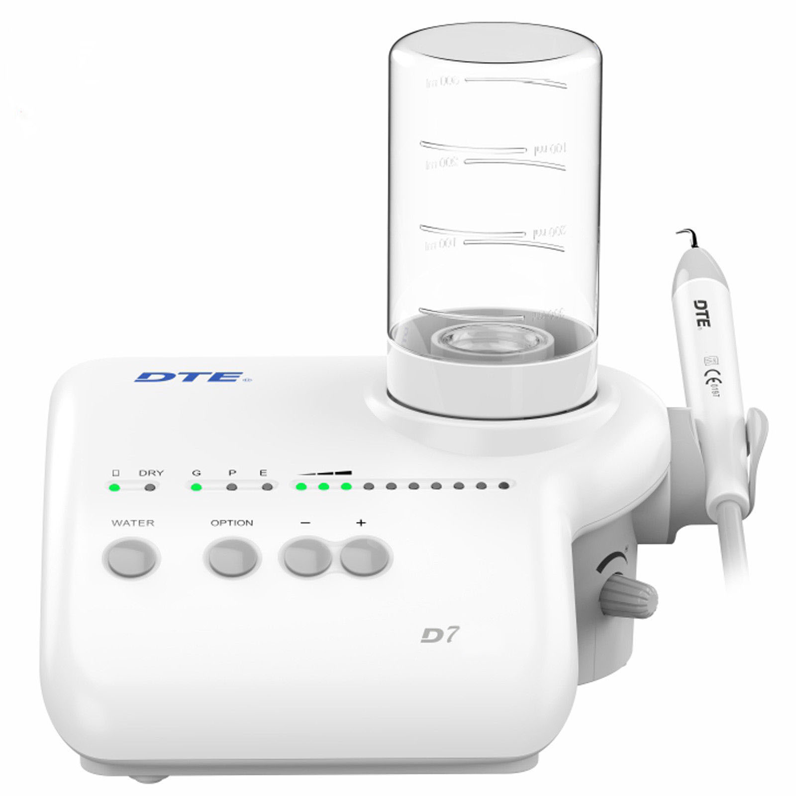 Woodpecker® DTE D7 Ultrassom Odontológico Scaler com & Reservatório Compatível com SATELEC