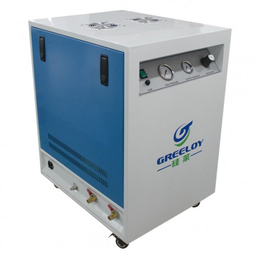 Greeloy® GA-61XY Compressor de ar sem óleo sem óleo com secador e gabinete silencioso