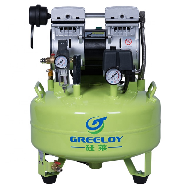 Greeloy® GA-61X Compressor de ar livre de óleo com gabinete silencioso