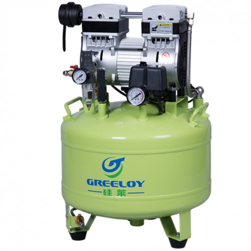 Greeloy® Compressor de ar odontológico sem óleo GA-81