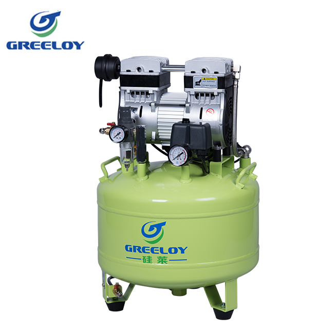 Greeloy® Compressor de ar odontológico sem óleo GA-81