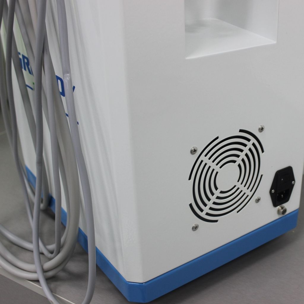 GREELOY GU-P209 Sistema de carrinho móvel de unidade de entrega odontológica com fotopolimerizador & ultrassom Scaler