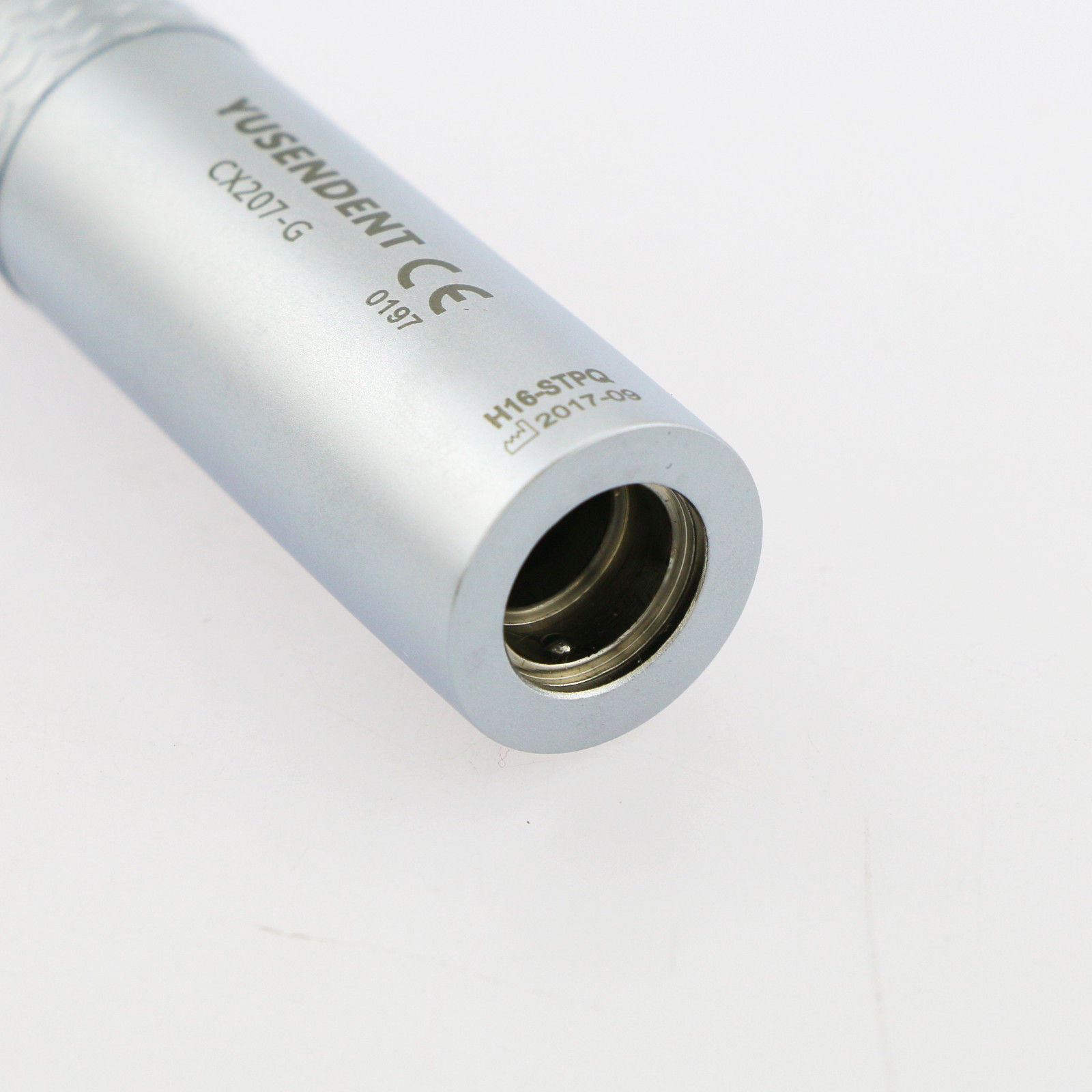 YUSENDENT® CX207-GS-P Peça de mão turbina dentária com LED compatível Sirona (Sem acoplador Rápido)