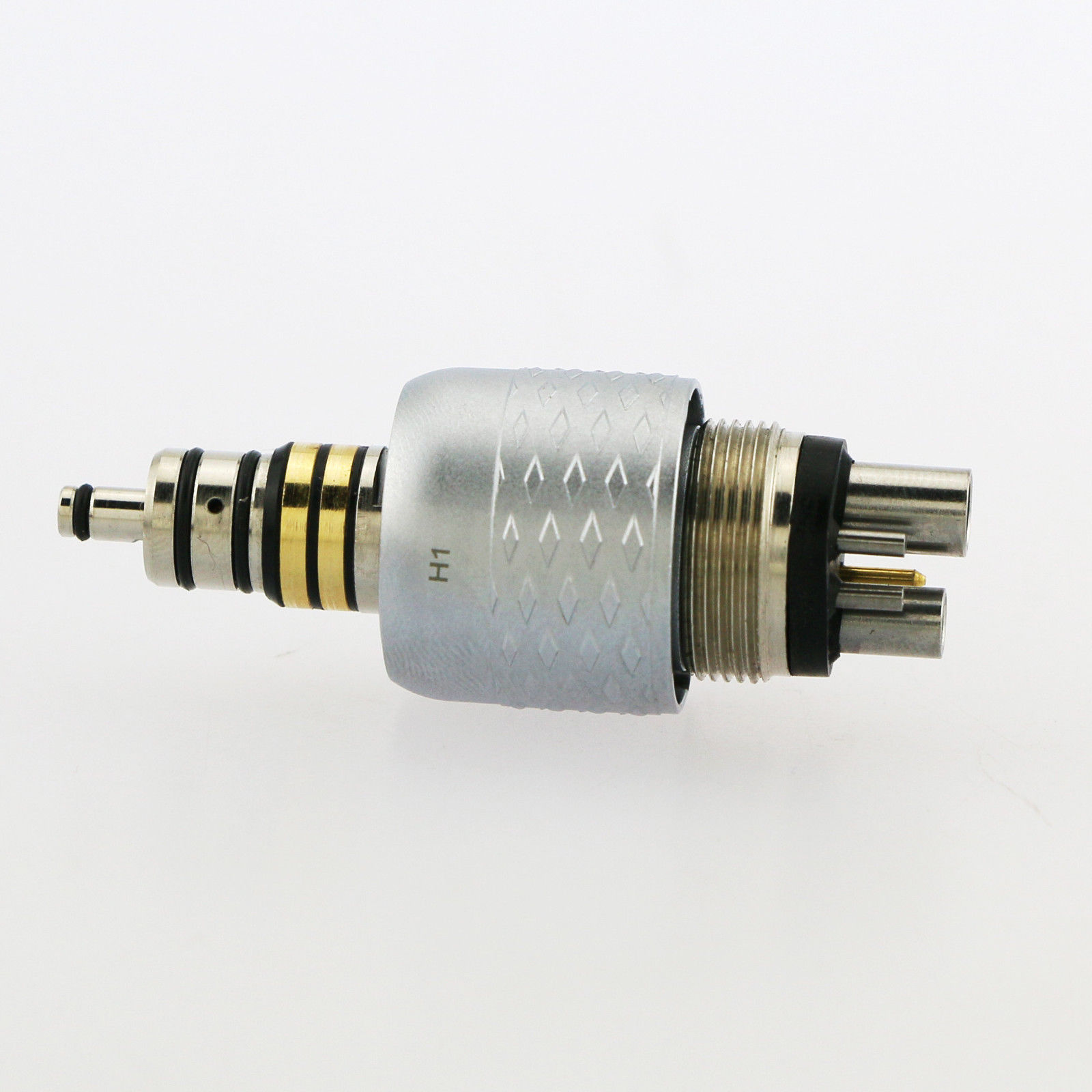 Yusendent CX229-GW Acoplamento Rápido para Fibra ótica Turbina Dentária 6 Furos Compatível com W&H Roto