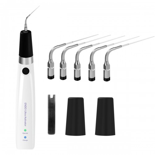 Sonic Ativador Ultrassônico Irrigador Endodôntico Odontológica +6pcs Titânio Pontas