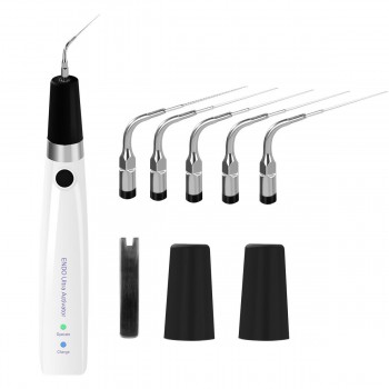 Sonic Ativador Ultrassônico Irrigador Endodôntico Odontológica +6pcs Titânio Pon...