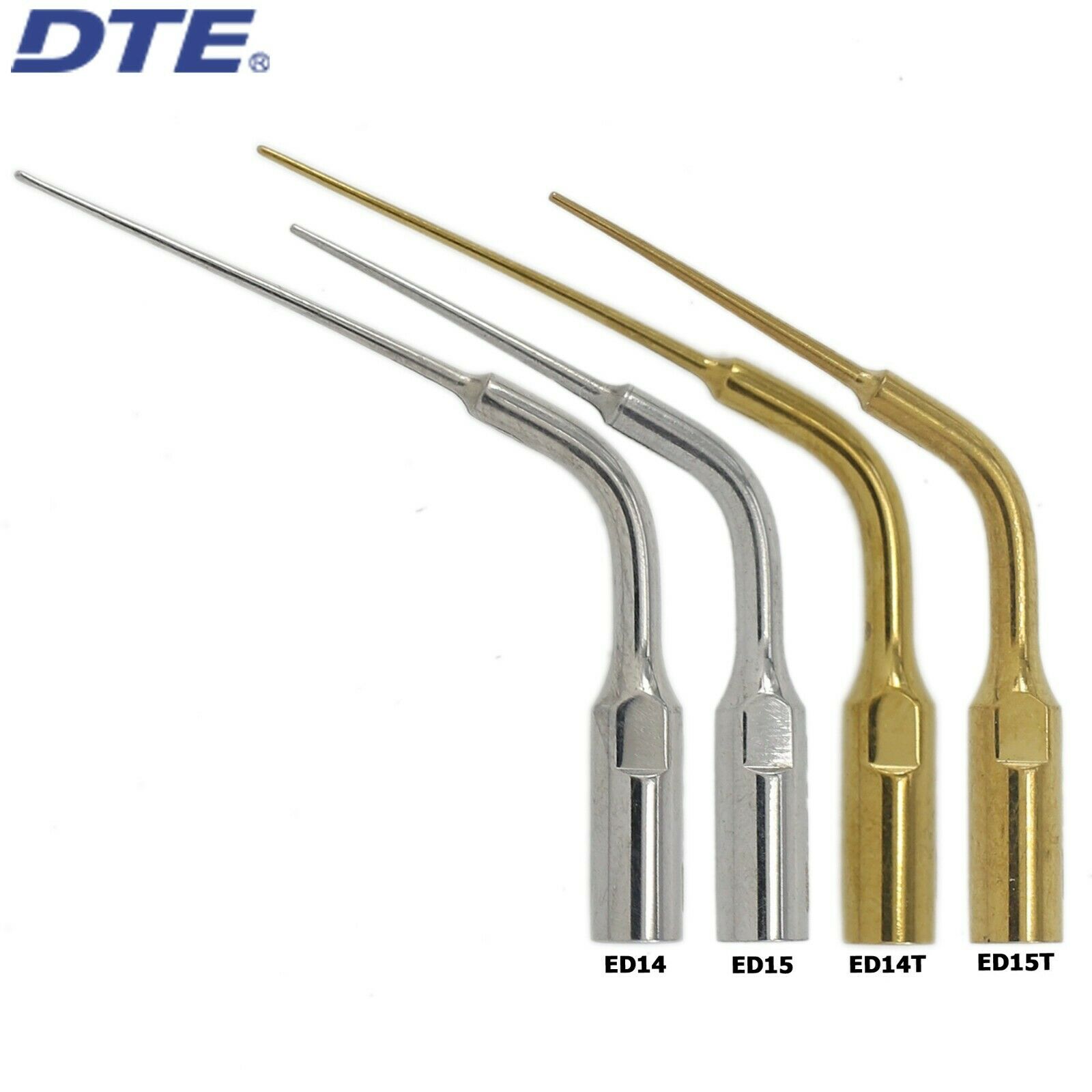 5Pcs Woodpecker DTE Pontas ultrassom endodontia ED14 ED14T ED15 ED15T Compatível com SATELEC NSK