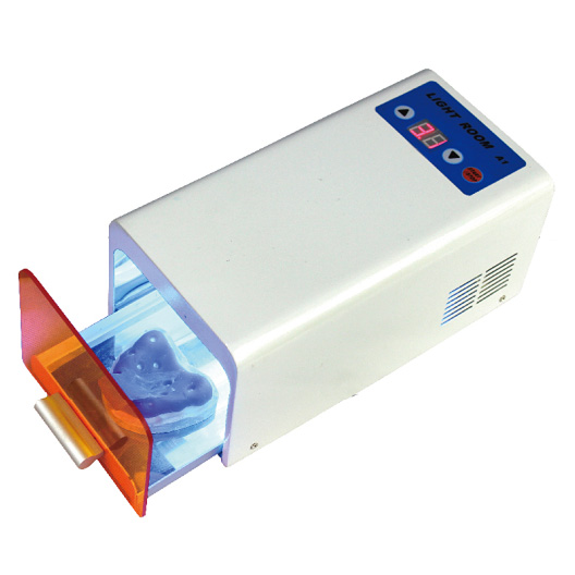 27W Unidade de fotopolimerização para laboratório dentário com ajuste de tempo de luz azul