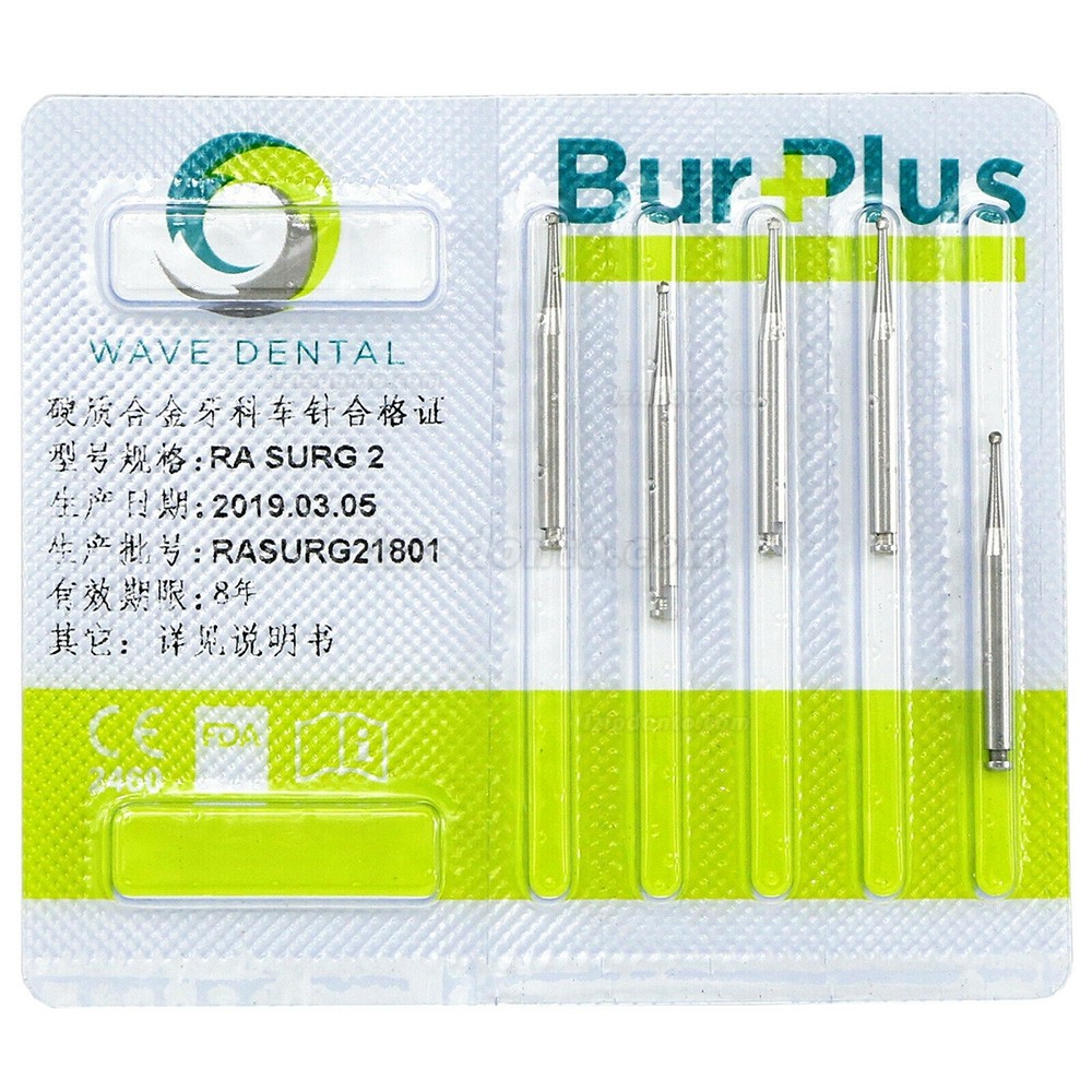 10 Caixas SBT WAVE Dental Broca redonda de trava de baixa velocidade RA SURG 2 4 5 6 8