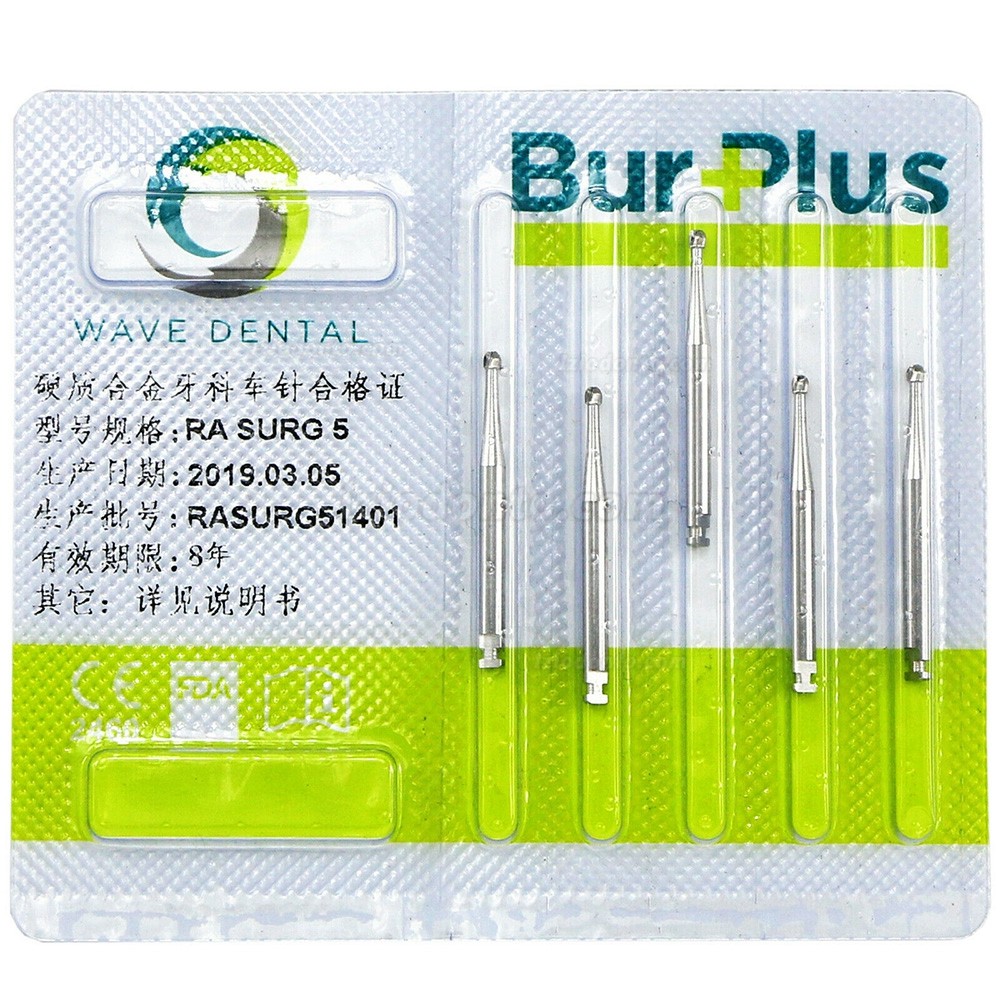 10 Caixas SBT WAVE Dental Broca redonda de trava de baixa velocidade RA SURG 2 4 5 6 8