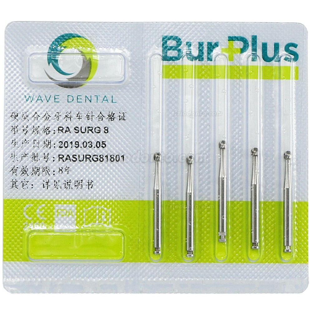 10 Caixas SBT WAVE Dental Broca redonda de trava de baixa velocidade RA SURG 2 4 5 6 8