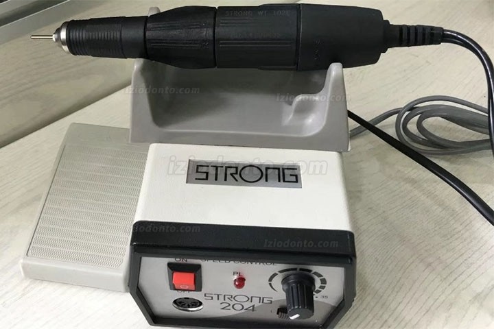 Shiyang Strong 204 Tipo Micromotor com peça de mão 35K compatível co Marathon 