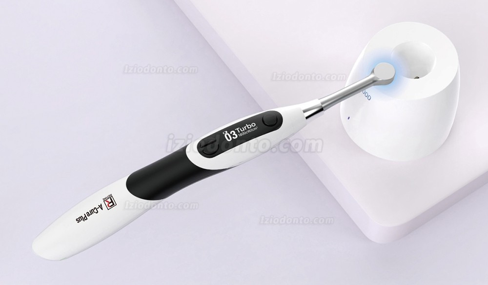 Refine A-Cure Plus Wireless Dental LED Curing Light With Light Meter & Caries Detection