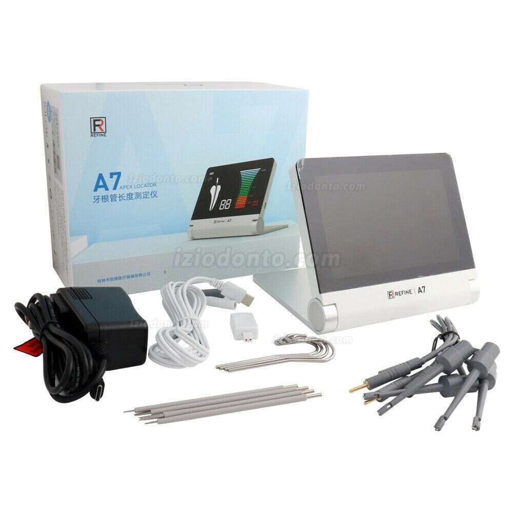 Refine A7 Localizador de ápice dental dobrável com tela LCD de 5,1