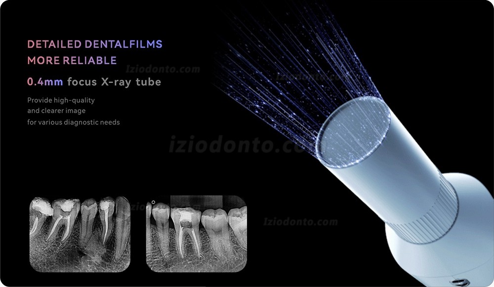 Woodpecker Ai Ray Máquina portátil de raio X dental tela sensível ao toque