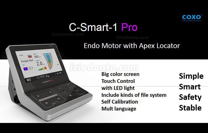 YUSENDENT COXO Motor de endodontia com localizador apical C Smart I Pro