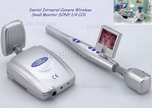 MLG® Sem fio Portátil Câmera Intra Oral CF-988 + Pequeno monitor LCD