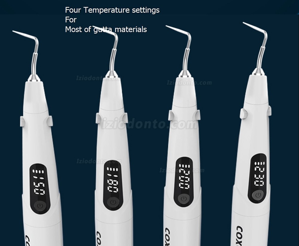 COXO C-Fill Mini Kit de sistema de obturação endodôntica com pistola de endoobturação sem fio + caneta