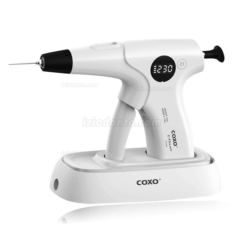 COXO C-Fill Mini Kit de sistema de obturação endodôntica com pistola de endoobturação sem fio + caneta