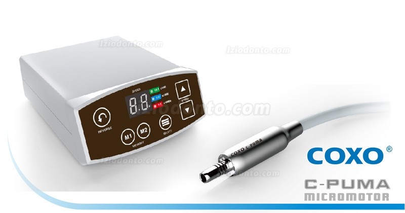 YUSENDENT COXO C-Puma Micromotor Sem Escovas Elétrico Peça de mão LED Compatível com NSK Z95L X95L