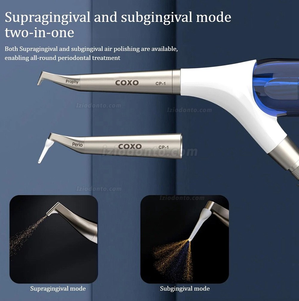 YUSENDENT COXO CP-1 2 in 1 Jato De Bicarbonato (Supragengival + Subgengival)