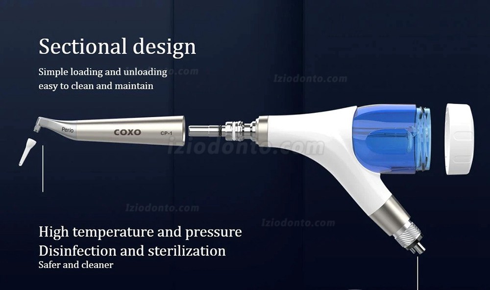 YUSENDENT COXO CP-1 2 in 1 Jato De Bicarbonato (Supragengival + Subgengival)