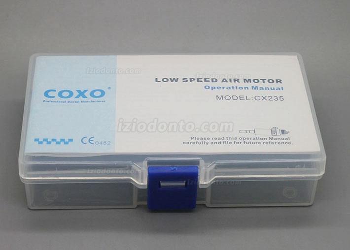 Yusendent COXO Velocidade lenta da água interna Micromotor Neumatico CX235-3B 2/4 Furos