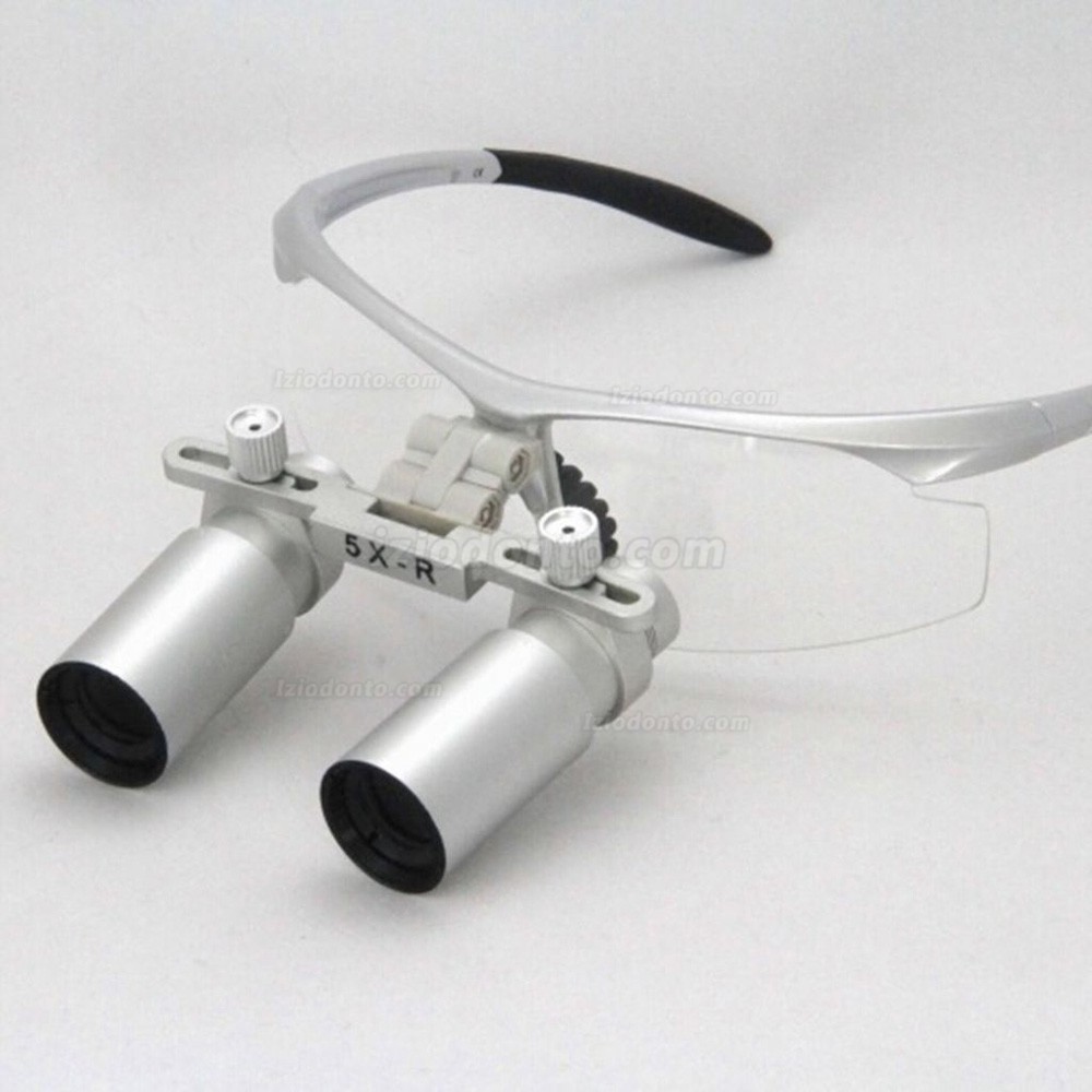 5.0X Lupas Médicas Dentista Lupa Binocular Dental Lupa Glasse Microcirurgia