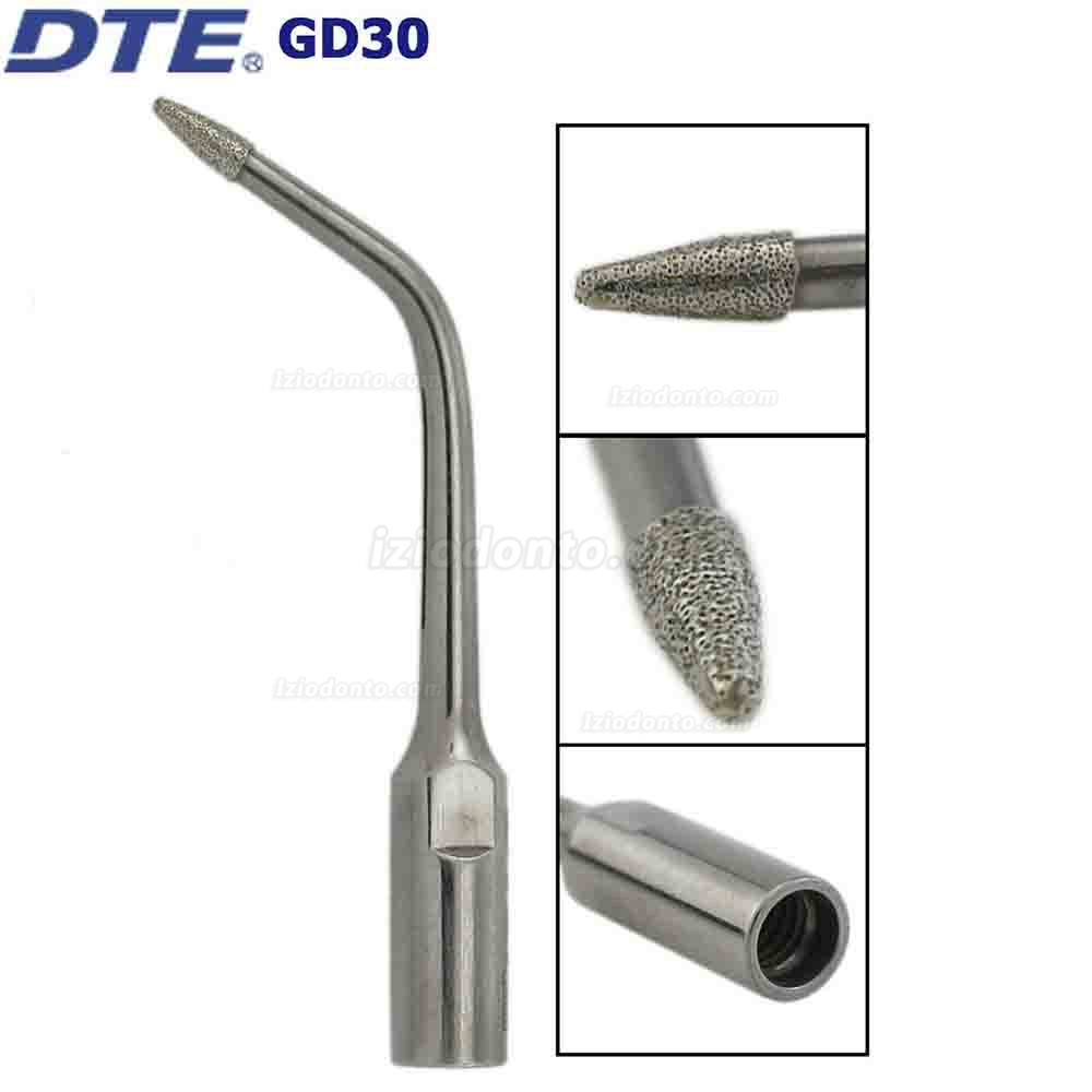 5Pcs Woodpecker DTE Dental Scaler Tip Cavity Preparation GD30 Fit NSK SATELEC
