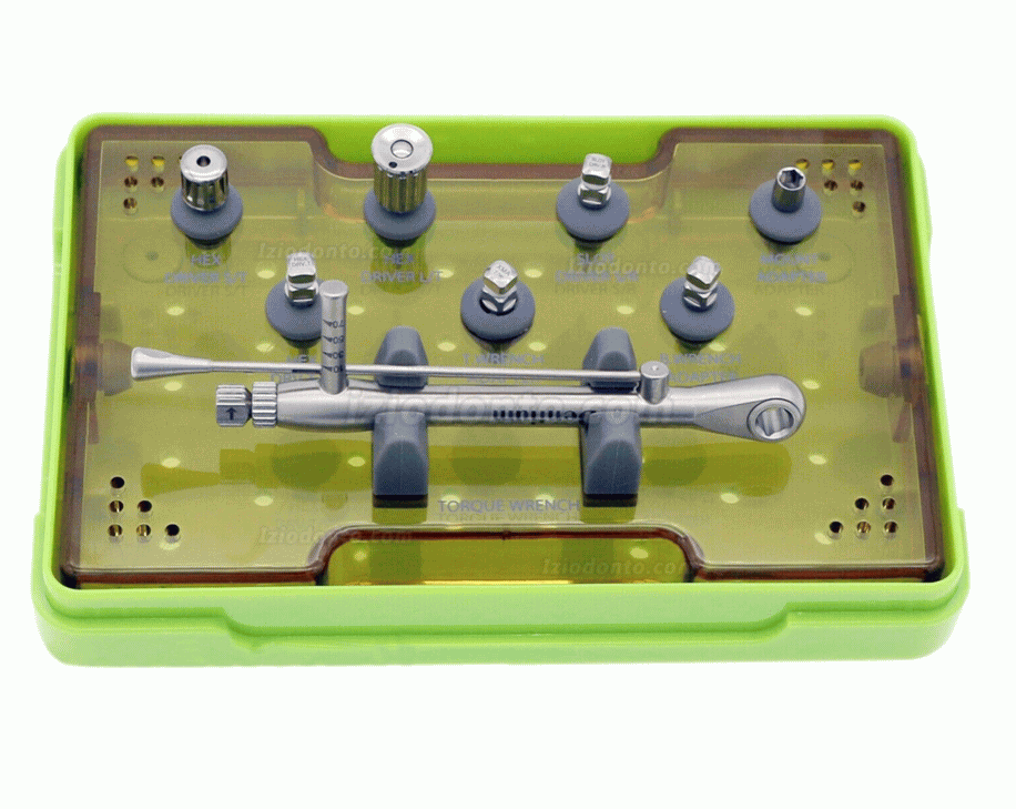 Dentium XIP Kit de ferramentas manuais para restauração de prótese dentária com chaves de torque