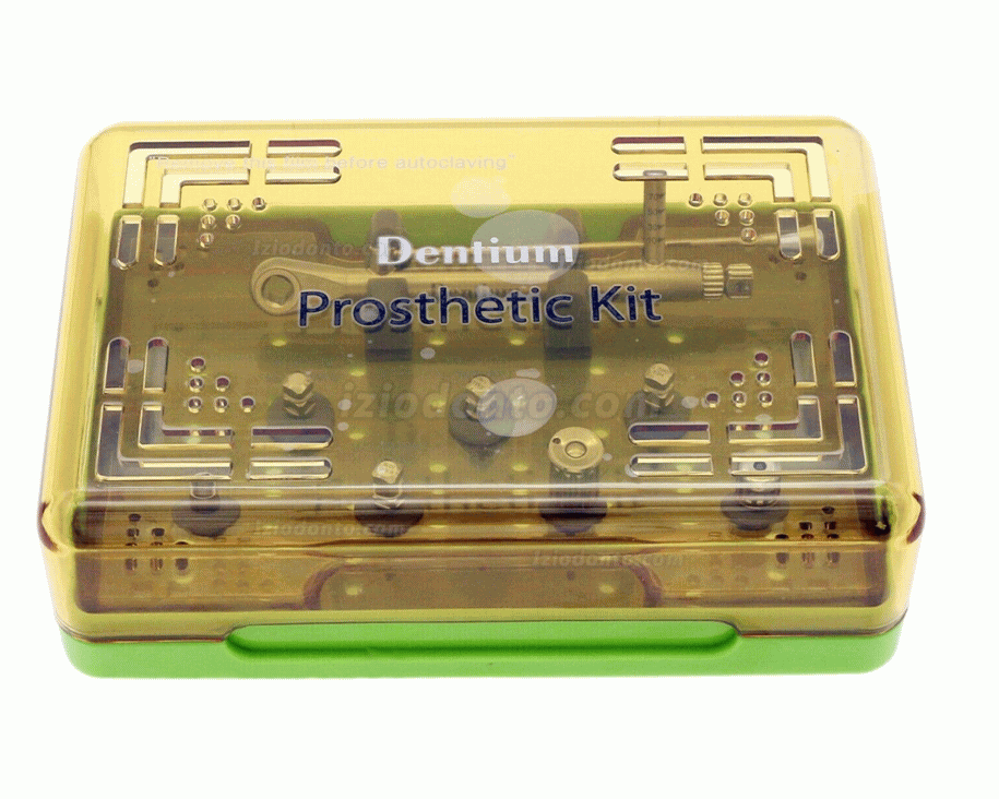Dentium XIP Kit de ferramentas manuais para restauração de prótese dentária com chaves de torque