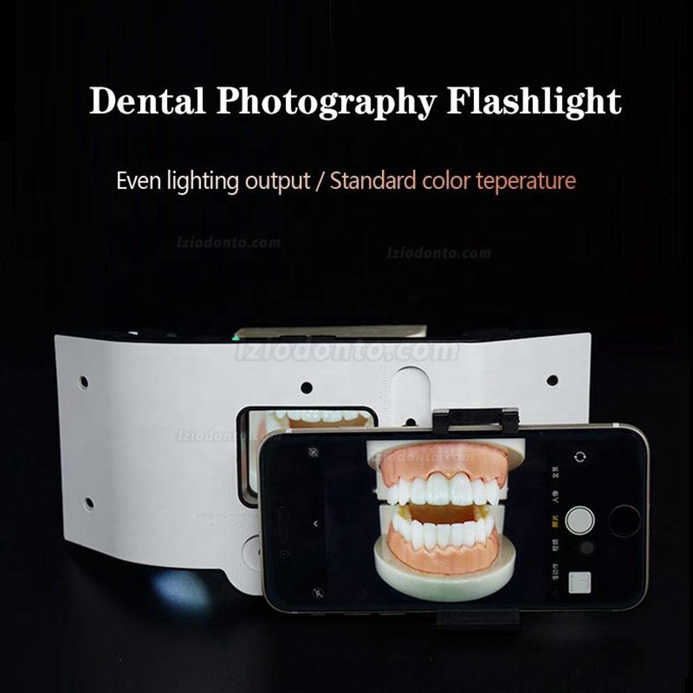 Dentário Encher Fotografia Lanterna Eléctrica Luz Telefone Móvel Dentistas Orais