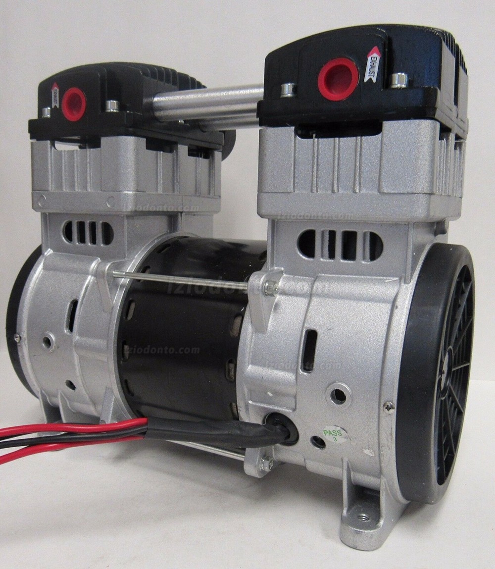 Greeloy 2 HP Motor / Bomba de Compressor de Ar Sem Óleo Silencioso (GM1600)