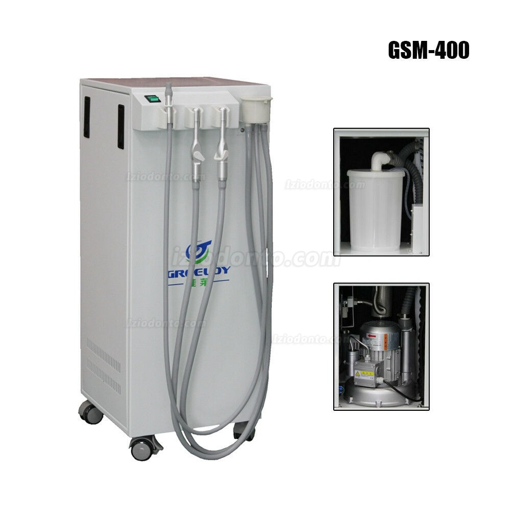 GREELOY GSM-400 Sistema de sucção para cadeira odontológica móvel 400L/min com forte sucção