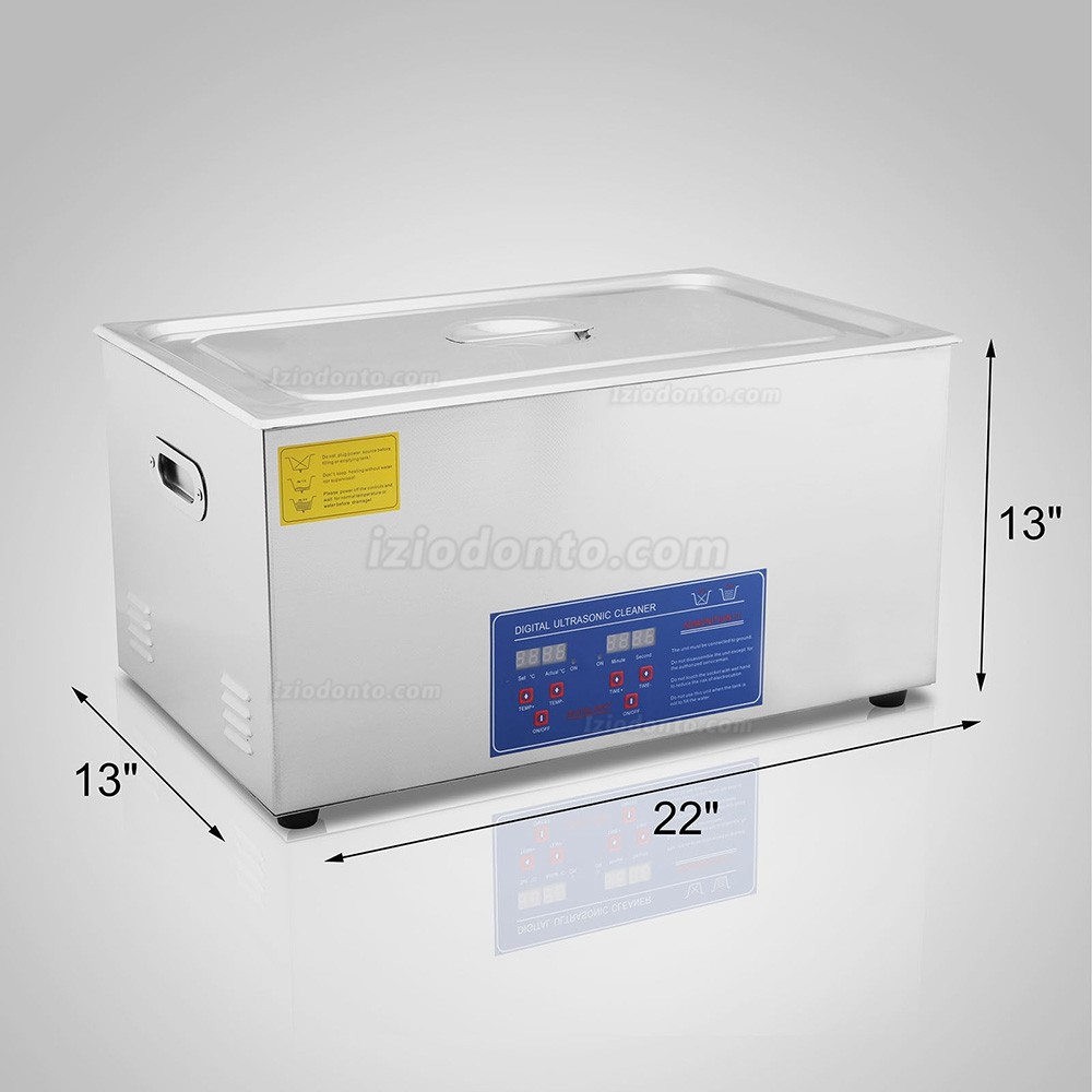 30L Aço Inoxidável Limpador ultrassónico JPS-100A