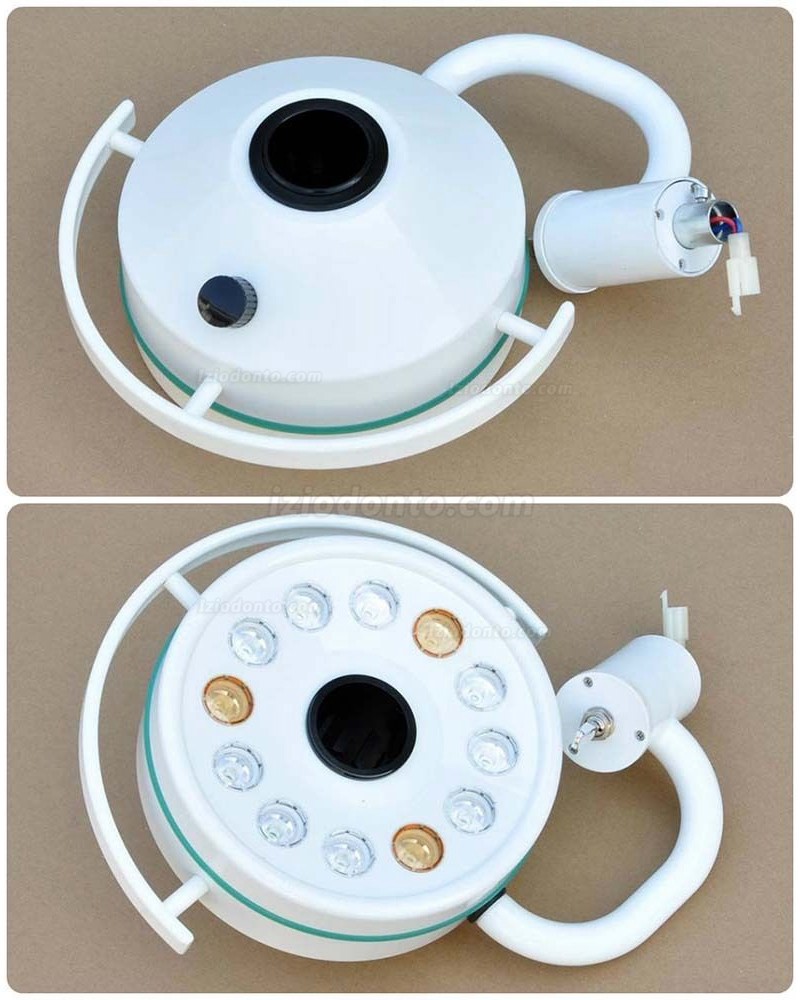 KWS® 36W Foco Cirúrgico de Parede LED Sem sombra Lâmpada de Exame Oral KD-202D-3B