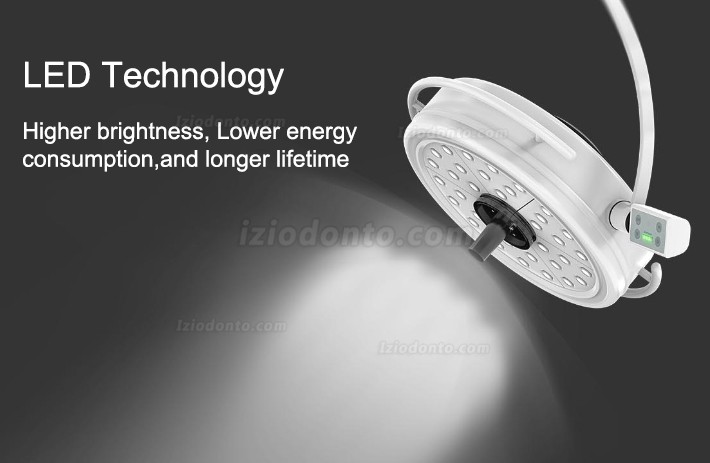 KWS KD-2036D-1 108W Foco Cirúrgico de Parede LED Sem sombra Lâmpada de Exame Oral KWS KD-2036D-1 108W Foco Cirúrgico de Parede LED Sem sombra Lâmpada de Exame Oral