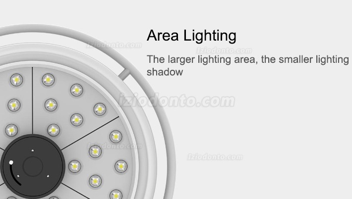 KWS KD-2036D-1 108W Foco Cirúrgico de Parede LED Sem sombra Lâmpada de Exame Oral KWS KD-2036D-1 108W Foco Cirúrgico de Parede LED Sem sombra Lâmpada de Exame Oral