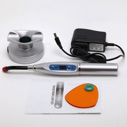 LY® Fotopolimerizador Sem Fio Dental LED Odontologico 1500mw 5 Cores