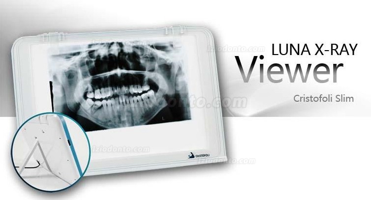 HISHINE® Raio-X Film leitor Odontológica LED Montagem em Parede / Mesa