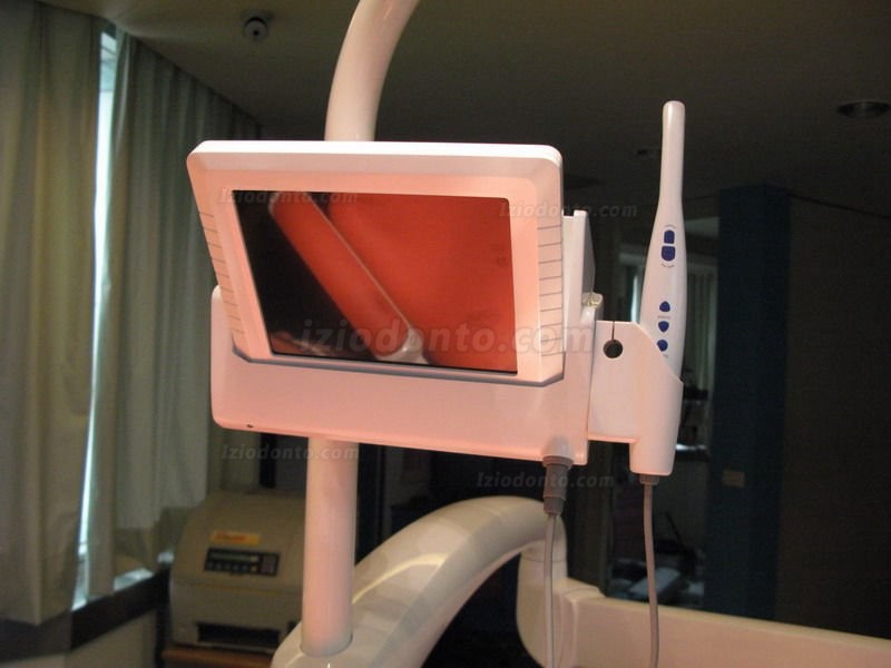 M-868A CMOS Câmera Intra Oral Com Fio Monitor LCD de 8 Polegadas com Cartão SD