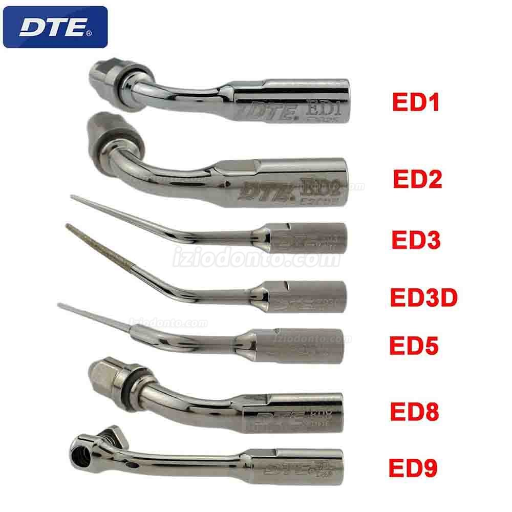 5Pcs Woodpecker DTE Pontas ultrassom endodontia ED1 ED2 ED3 ED5 ED5D ED8 ED9 Compatível com NSK Satelec