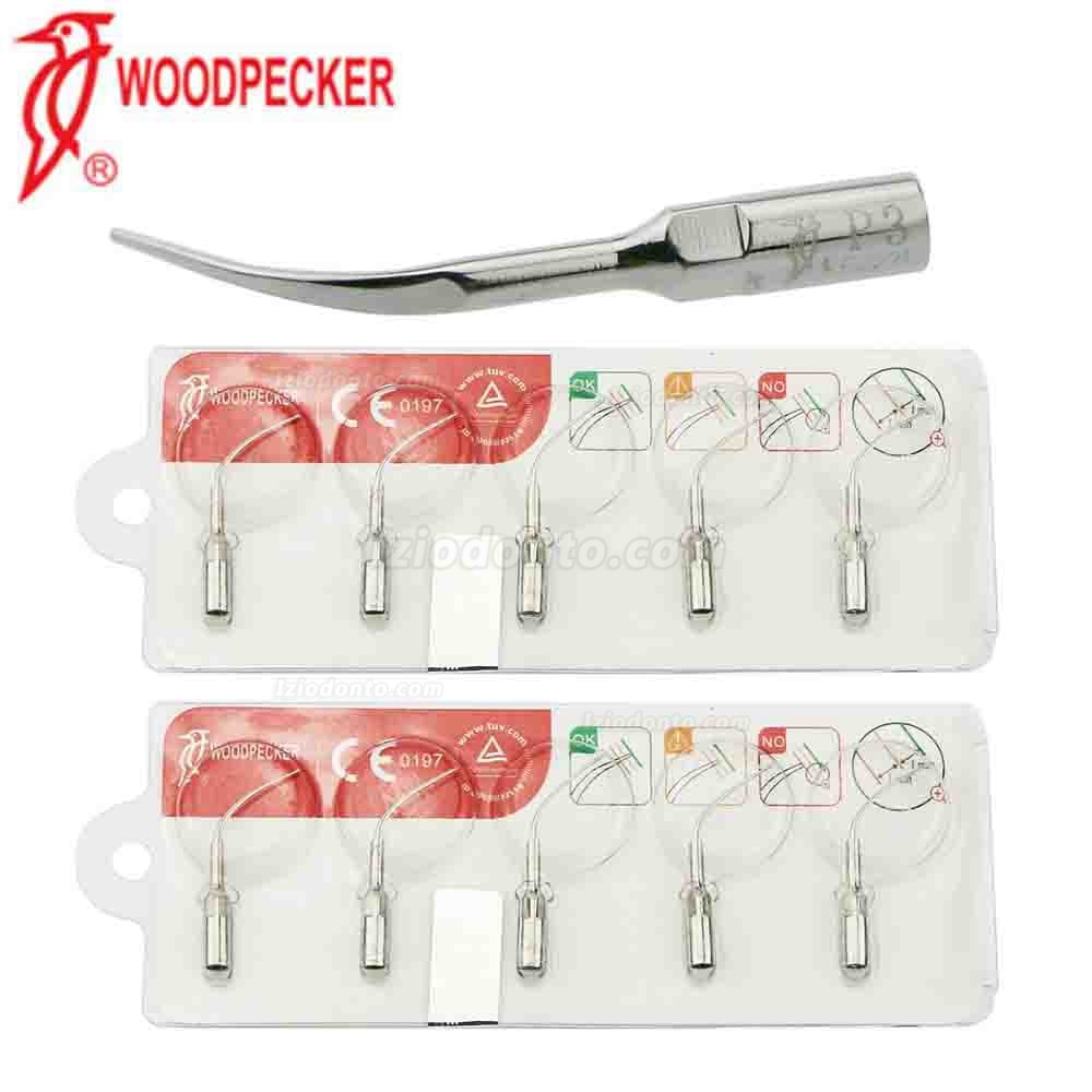 10Pcs Woodpecker P3 Pontas de Ultrassom para Scaler Periodontia Compatível com EMS UDS