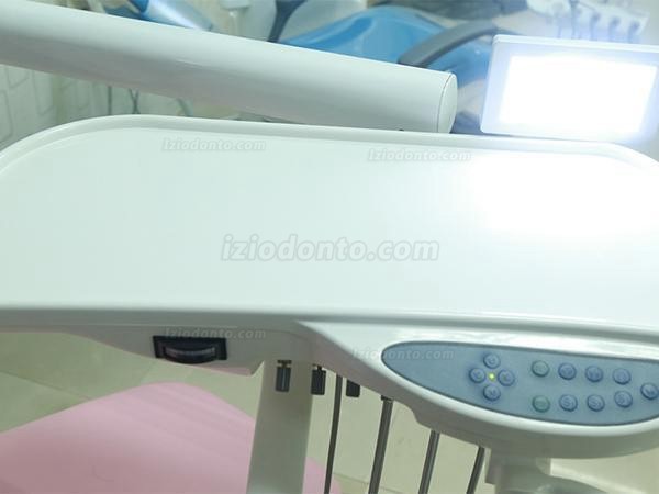 Tuojian TJ2688 B2 Conjunto Odontológico Completo Controlado por Computador Couro PU