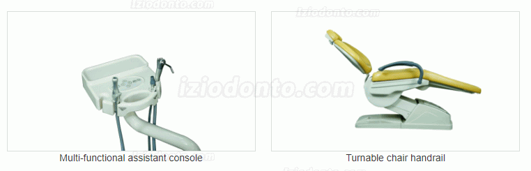 TJ2688 D4 Couro Sintético Controlado por Computador Integral Conjunto Odontológico Completo