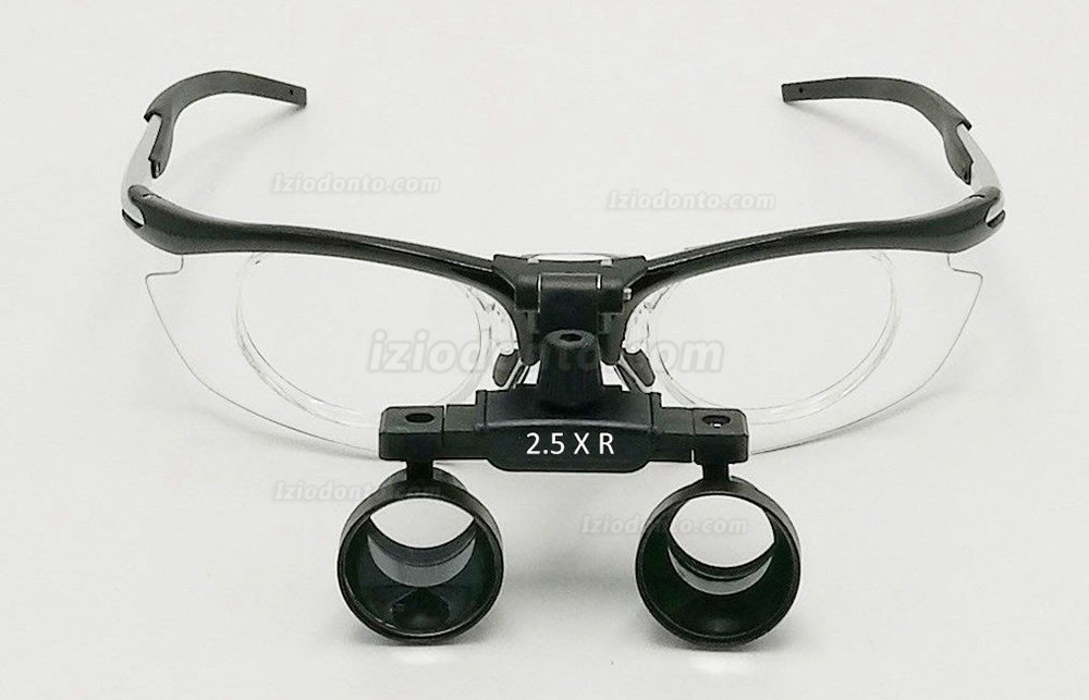 Lupa binocular dentária 2,5X lupa médica desmontagem anti-embaciamento Lupa binocular dentária 2,5X lupa médica desmontagem anti-embaciamento